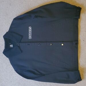 Las Vegas Raiders Sherpa Denim Jacket